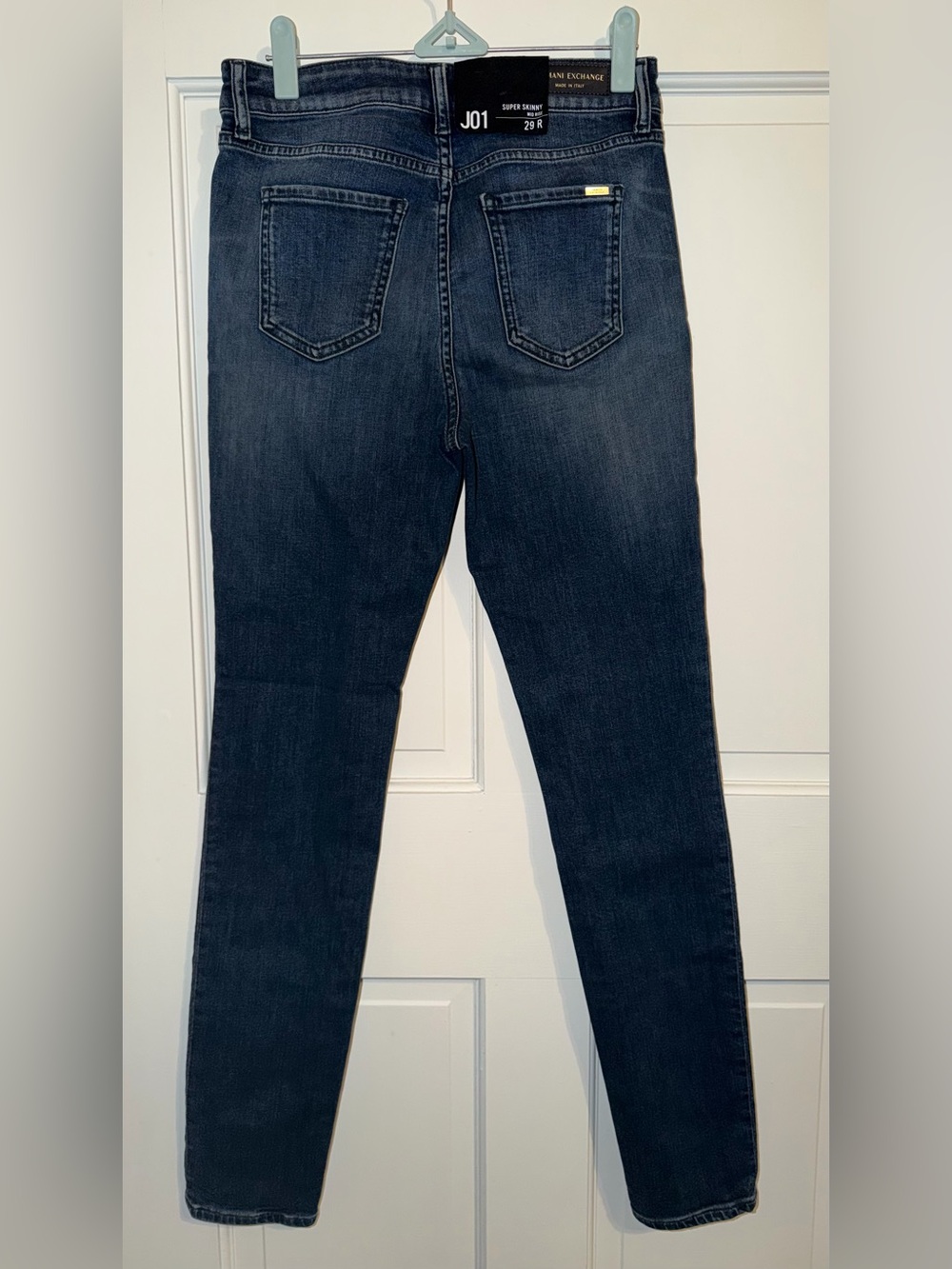 Armani Exchange Dark Navy Skinny Jeans